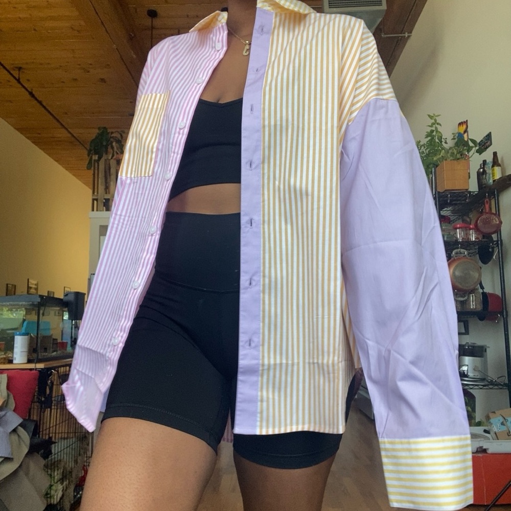 Patchwork Button Down | ASOS